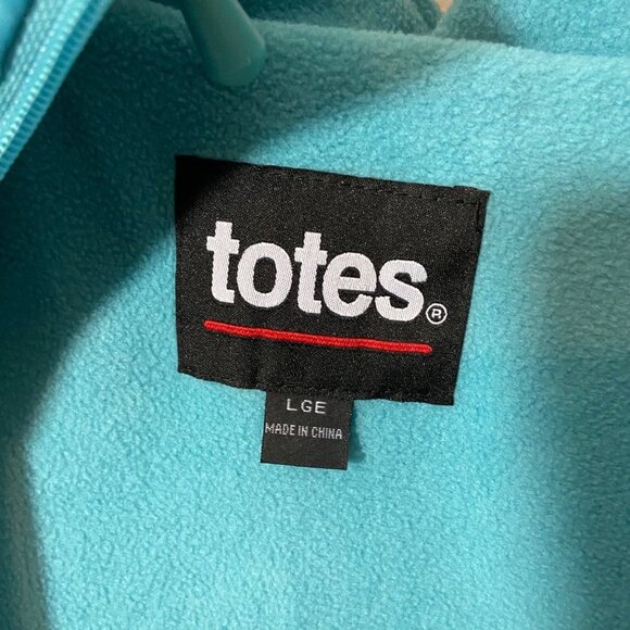 NEW TOTE Women Jacket Full Zip Rain Windbreaker Removable Hood Size Large Pocket - Picture 3 of 15